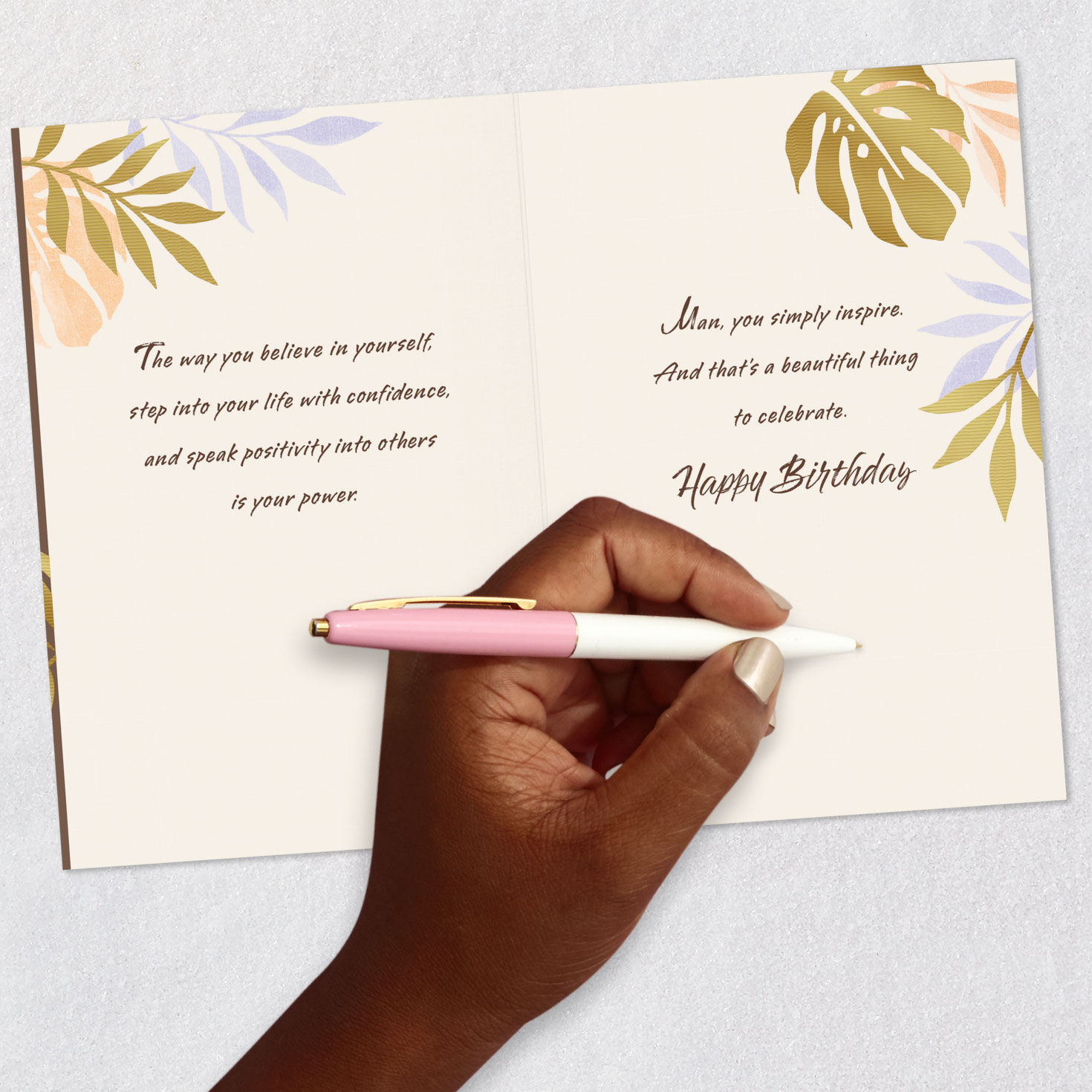 You Simply Inspire Birthday Card for only USD 4.59 | Hallmark
