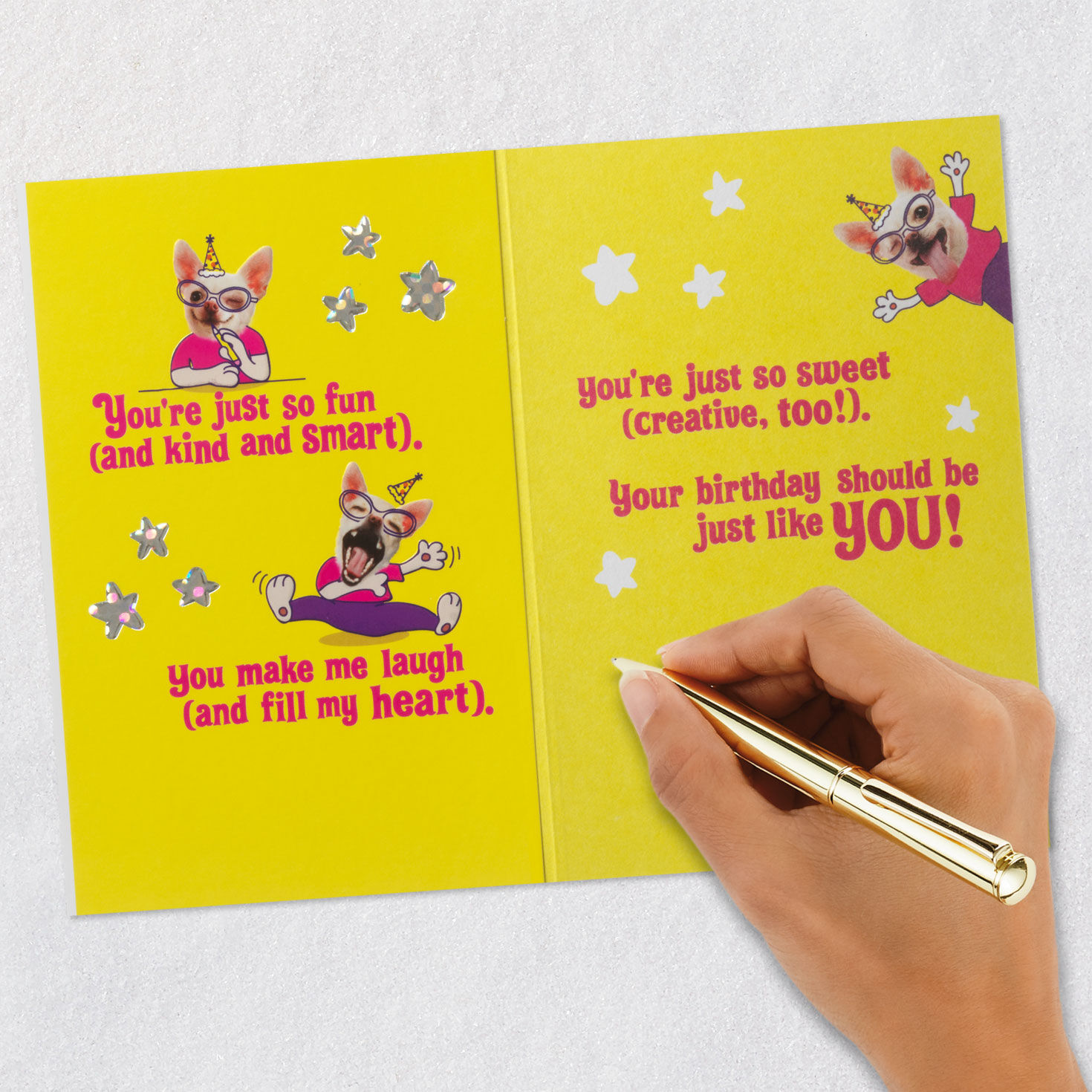 Fun and Sweet Birthday Card for Goddaughter, , large image number 7
