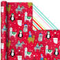 Winter Friends 3-Pack Reversible Kids Christmas Wrapping Paper Assortment, 120 sq. ft., , large image number 6