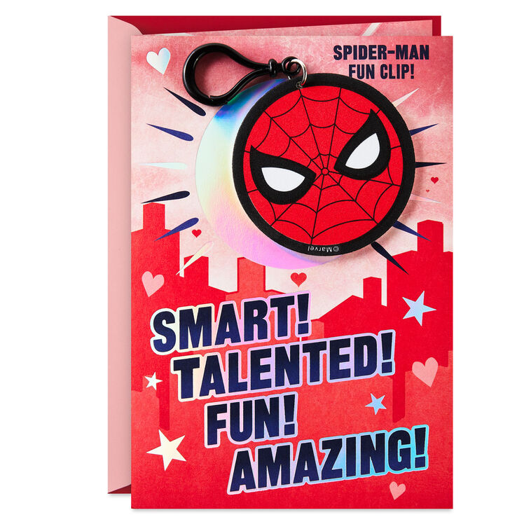 marvel-spider-man-no-limits-valentine-s-day-card-with-clip-greeting-cards-hallmark for Free Printable Spiderman Valentines Day Cards Marvel Spider-Man No Limits Valentine's Day Card With Clip - Greeting Cards | Hallmark for Free Printable Spiderman Valentines Day Cards