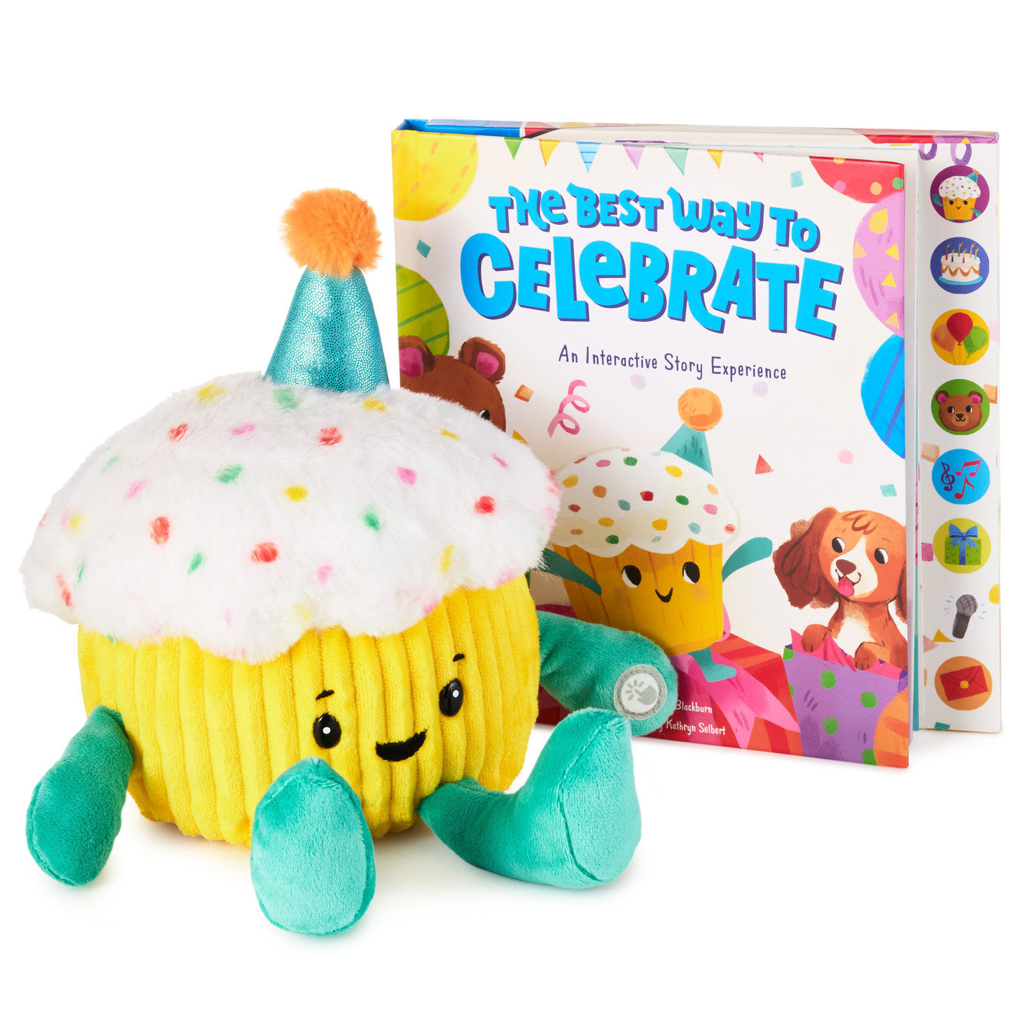 The Best Way to Celebrate Interactive Cupcake Plush and Book With Sound