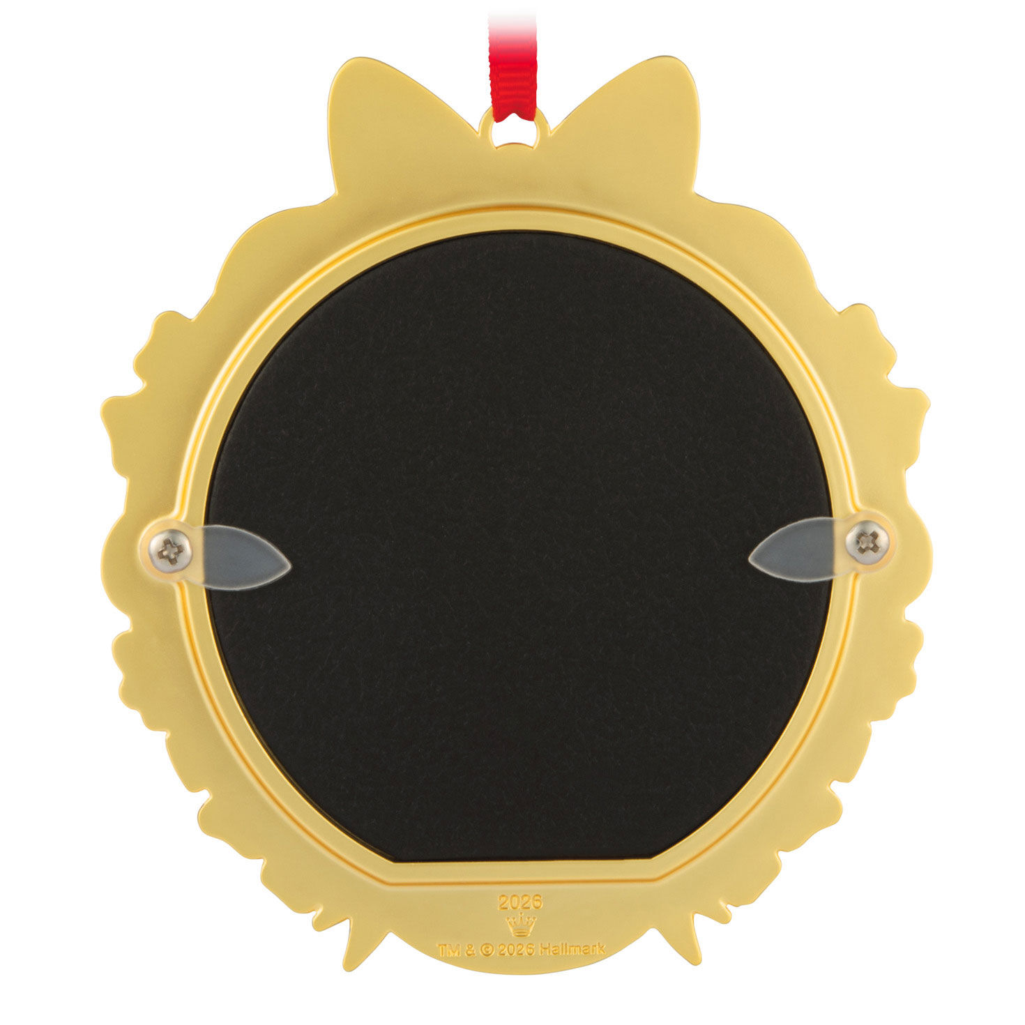 Metal Wreath Photo Frame Keepsake Ornament Back image number 6