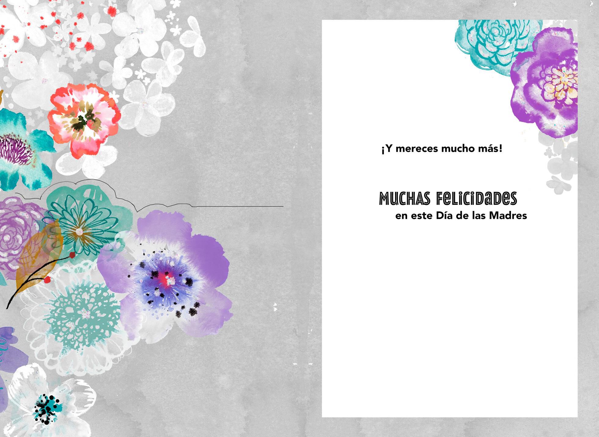 Beautiful Praises Spanish-Language Mother's Day Card