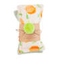 Mud Pie Peach Print and Green Fabric Covered Sponges, Set of 2, , large image number 1