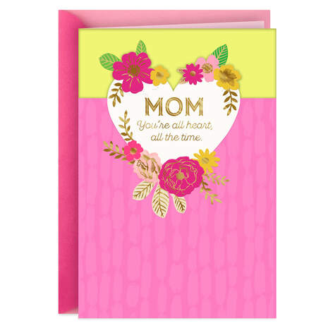 You Inspire Me Mother's Day Card, , large