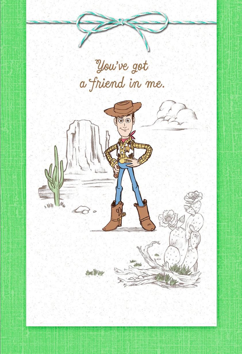 disney pixar toy story friends always friendship card greeting friendship card