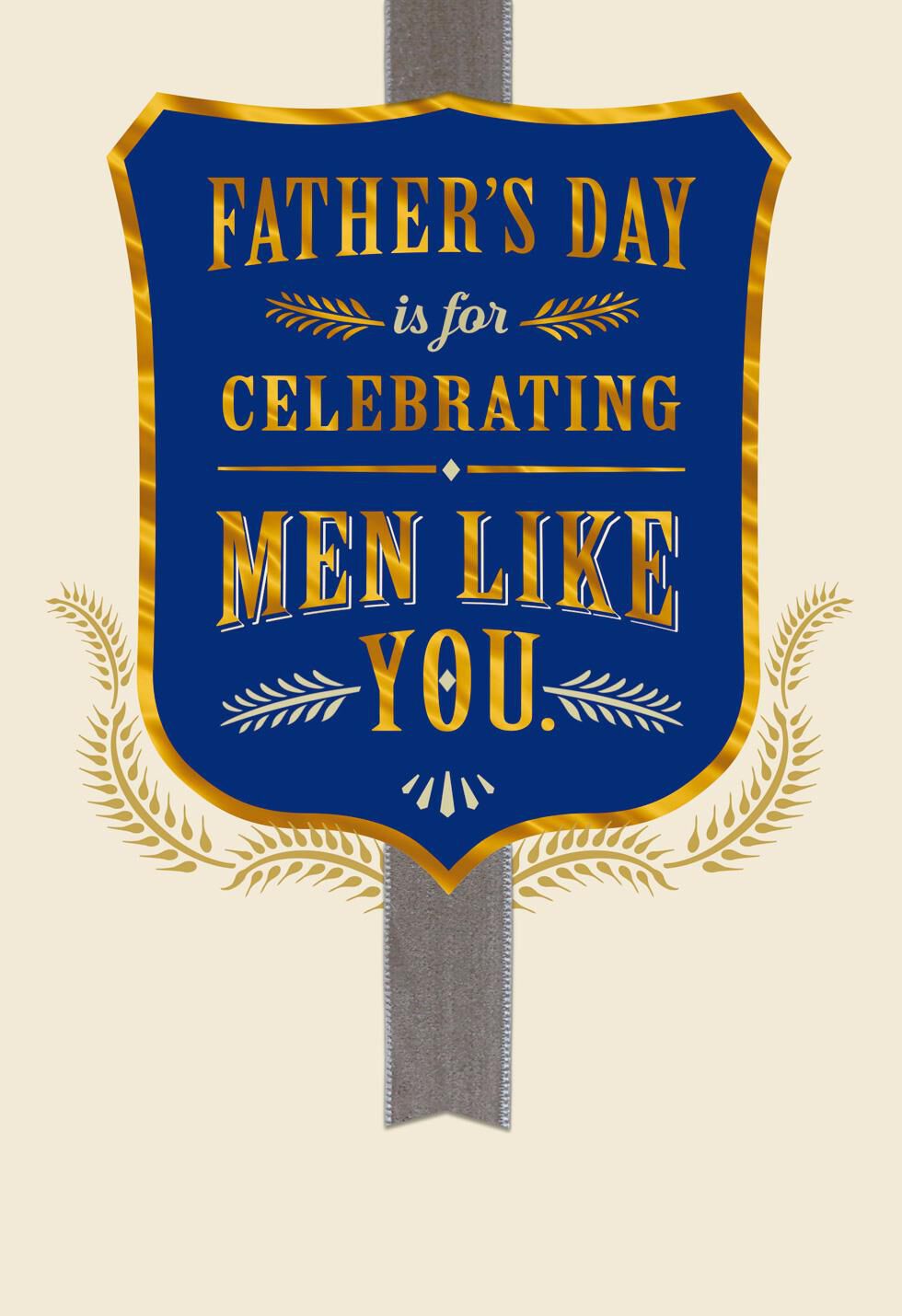 Celebrating You Father's Day Card for Husband