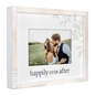 Malden Happily Ever After Rustic White Wood Picture Frame, 4x6, , large image number 2