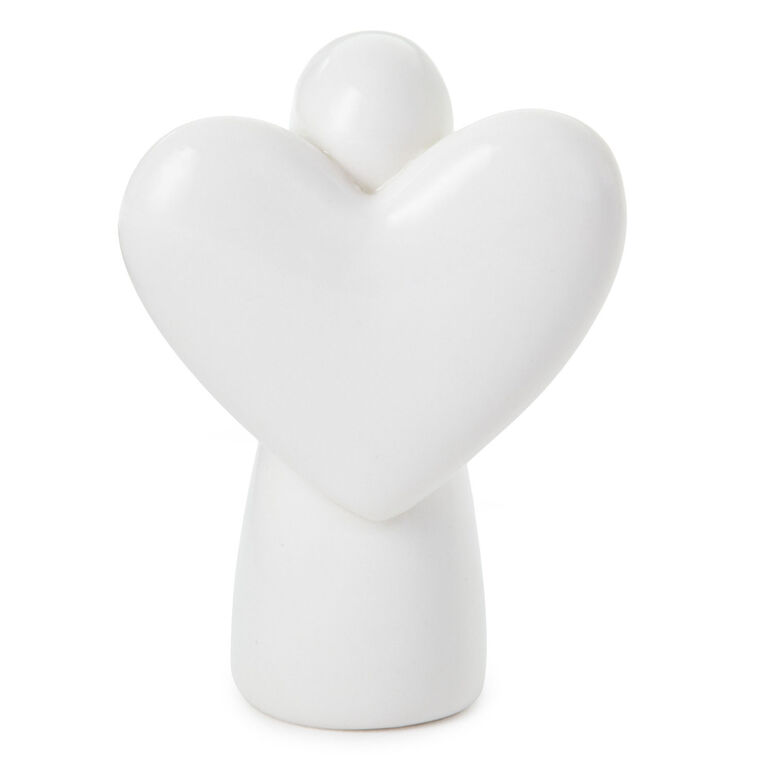 Malachite Angel of Protection Mini Angel Figurine  image number 2