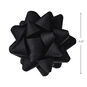 Black Grosgrain Ribbon Gift Bow, 4.6", Black, large image number 2