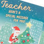 Many Thanks for All You Do Christmas Card for Teacher, , large image number 4
