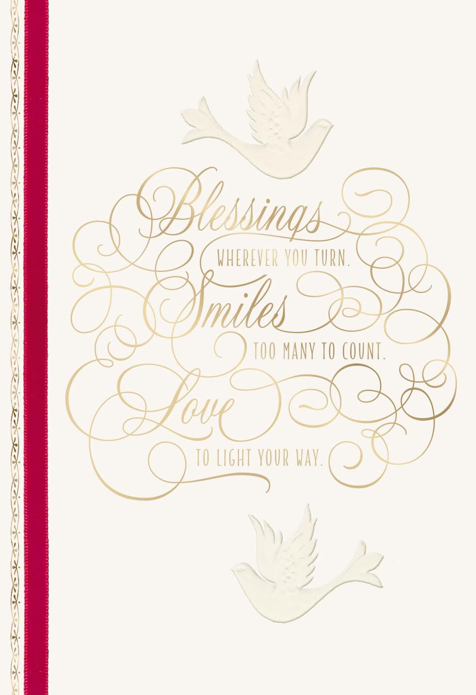 May Love Light Your Way Christmas Card