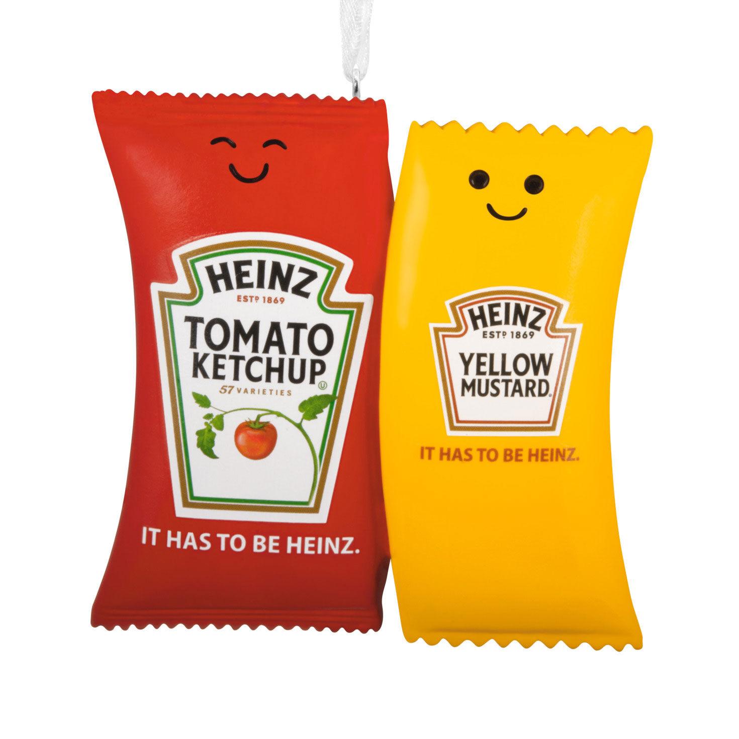 Heinz™ Ketchup and Mustard Packets Hallmark Ornament