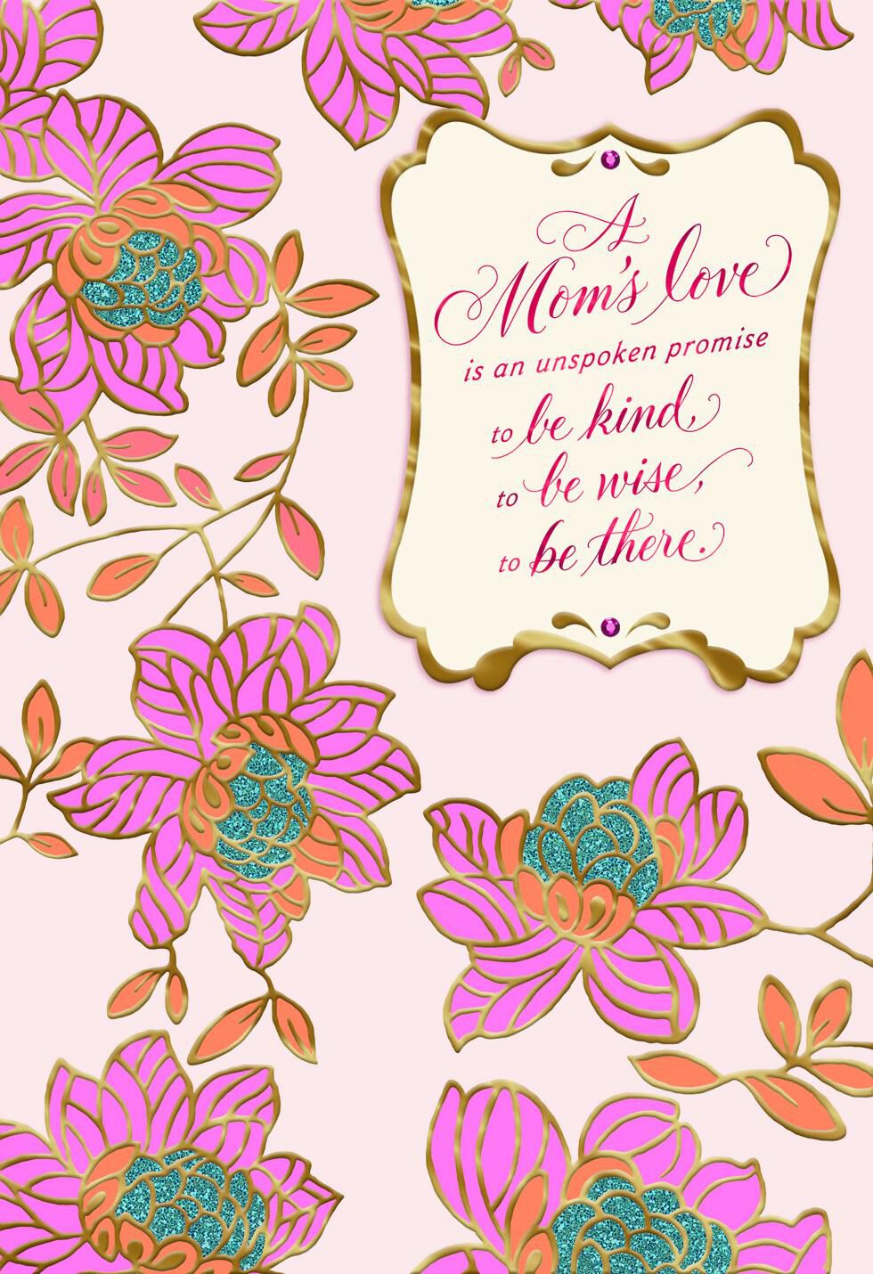 Unspoken Promise Mother's Day Card