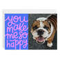 You Make Me So Happy Folded Love Photo Card, , large image number 1