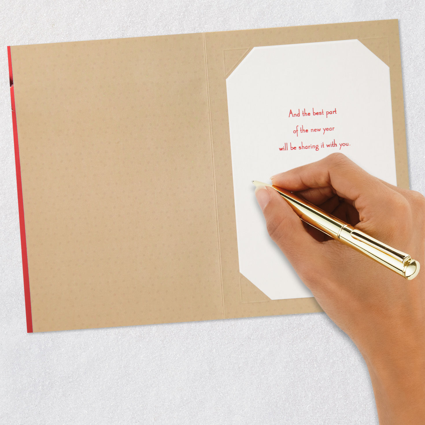 The Best Gifts Romantic Christmas Card, , large image number 6