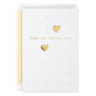 Embossed Hearts Signature Anniversary Card Card Front image number 1