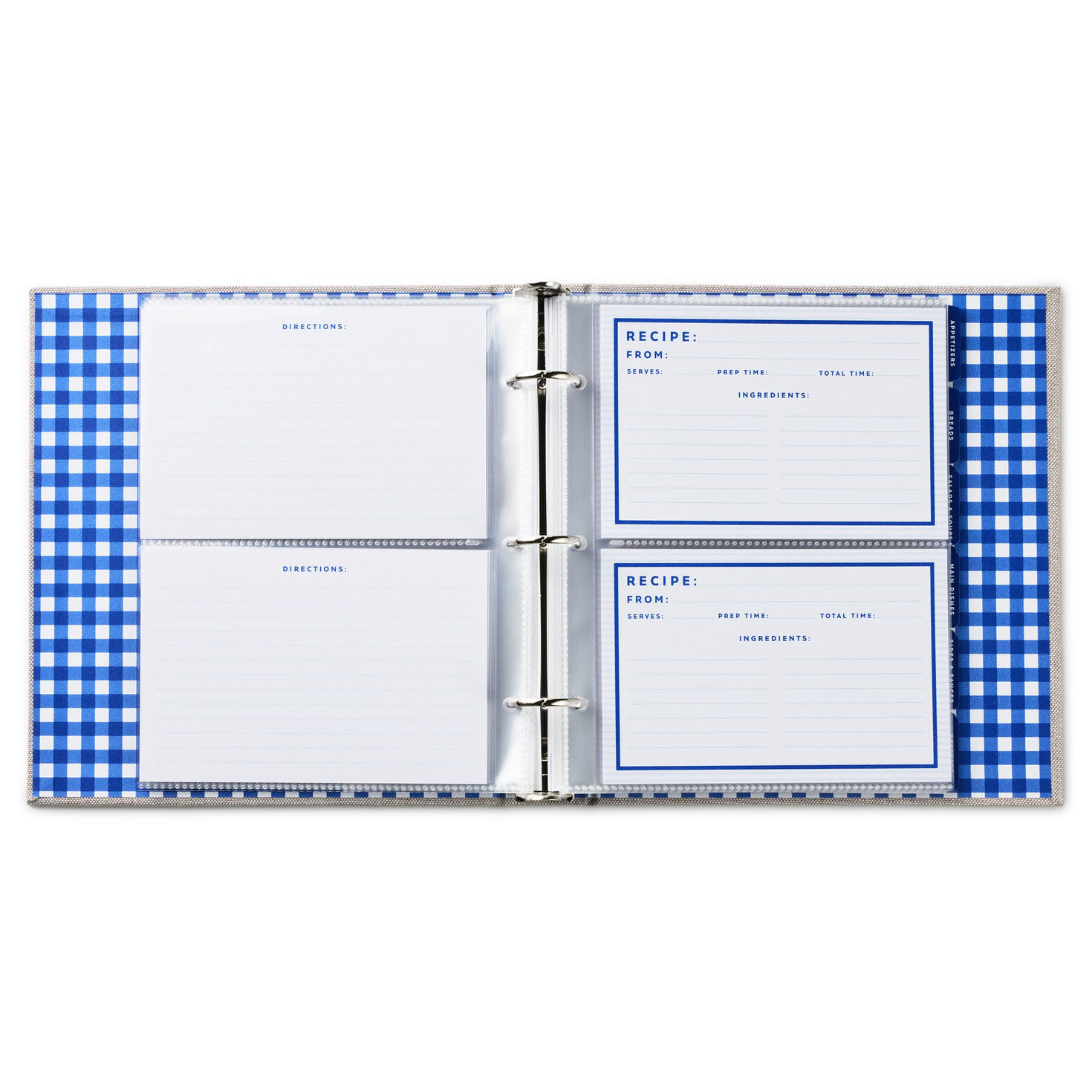 Family Recipes Customizable Recipe Binder open spread image number 4