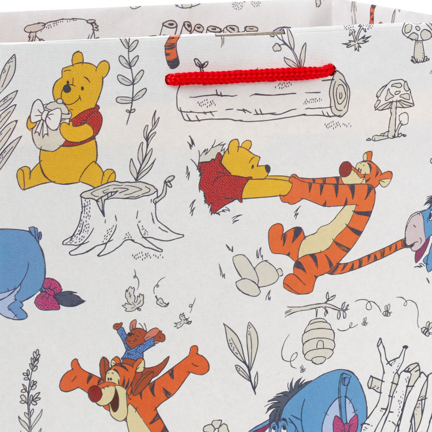 Winnie the Pooh Hundred Acre Wood Medium Gift Bag Handel detail image number 4