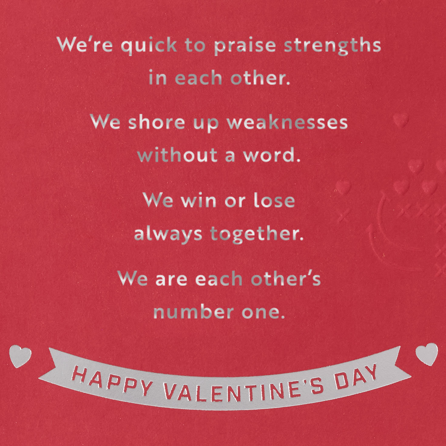 Team Us Football Valentine's Day Card sentiment image number 3