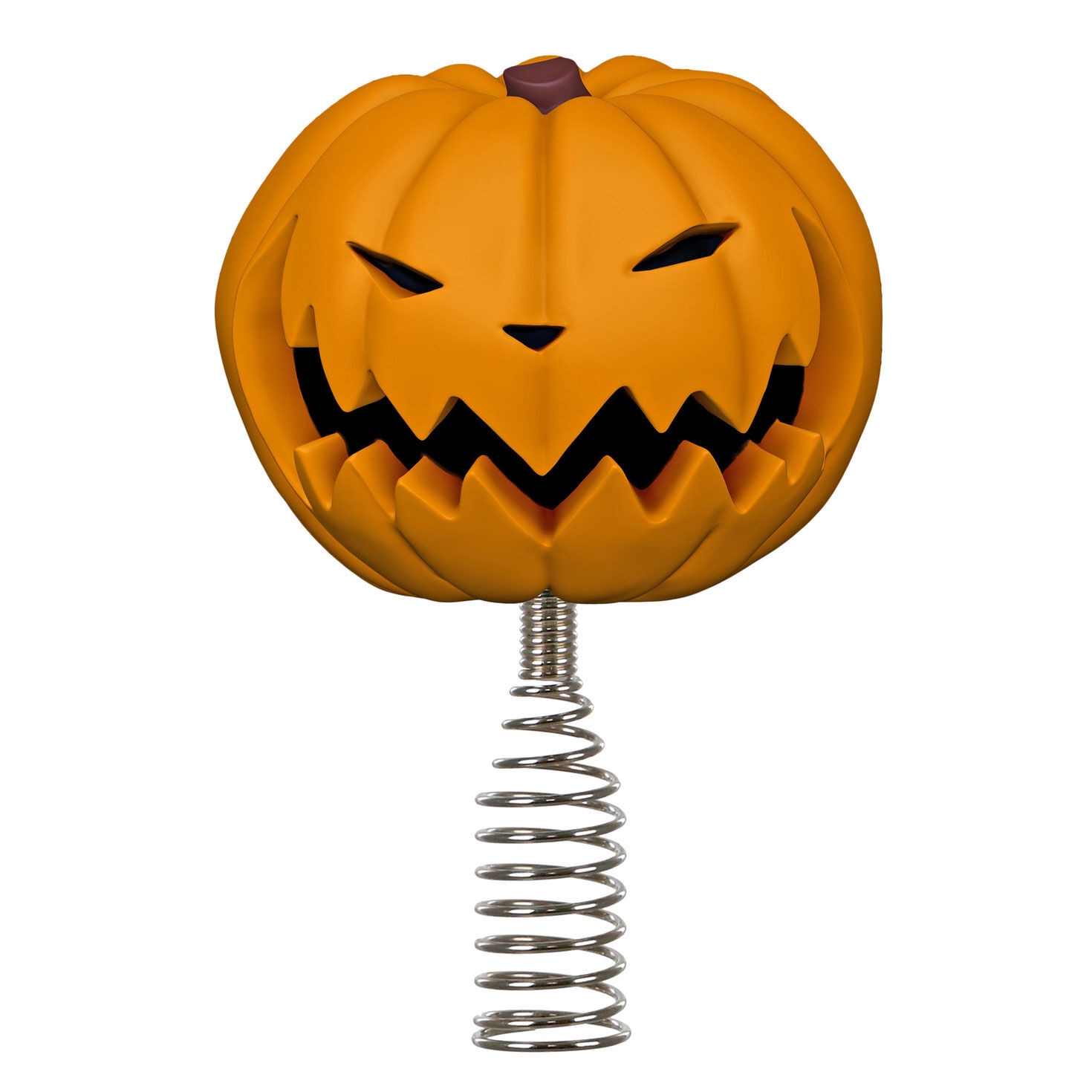 Mini Disney Tim Burton's The Nightmare Before Christmas Pumpkin King Christmas Tree Topper, 4.14&quot;