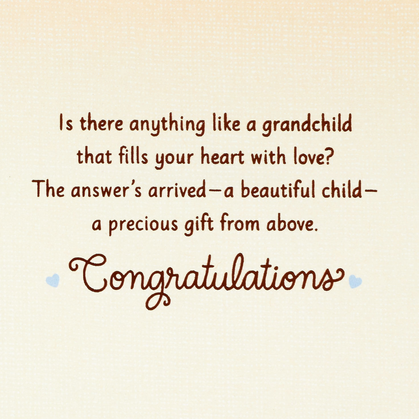 Teddy Bear, Booties and Blankets New Grandbaby Card  image number 3