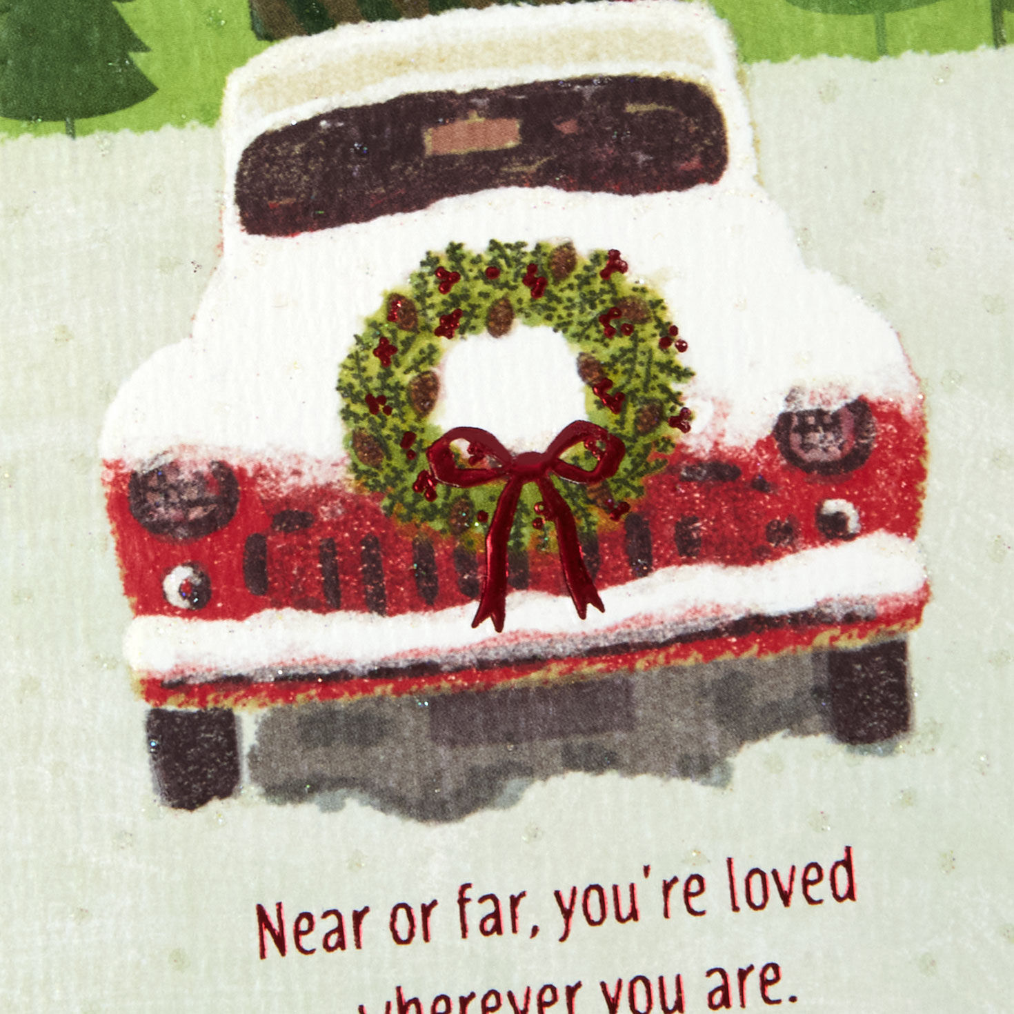 You're Loved Wherever You Are Christmas Card for Aunt and Uncle for only USD 4.99 | Hallmark