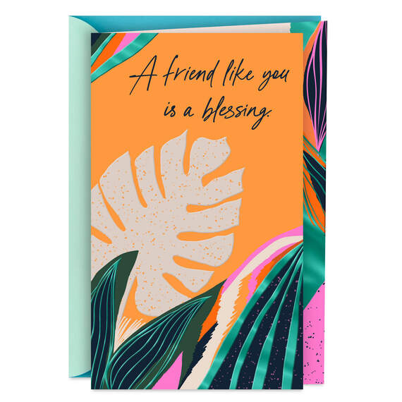 You're a Blessing Friendship Card