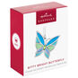 Blue and Purple Butterfly Keepsake Ornament  image number 7