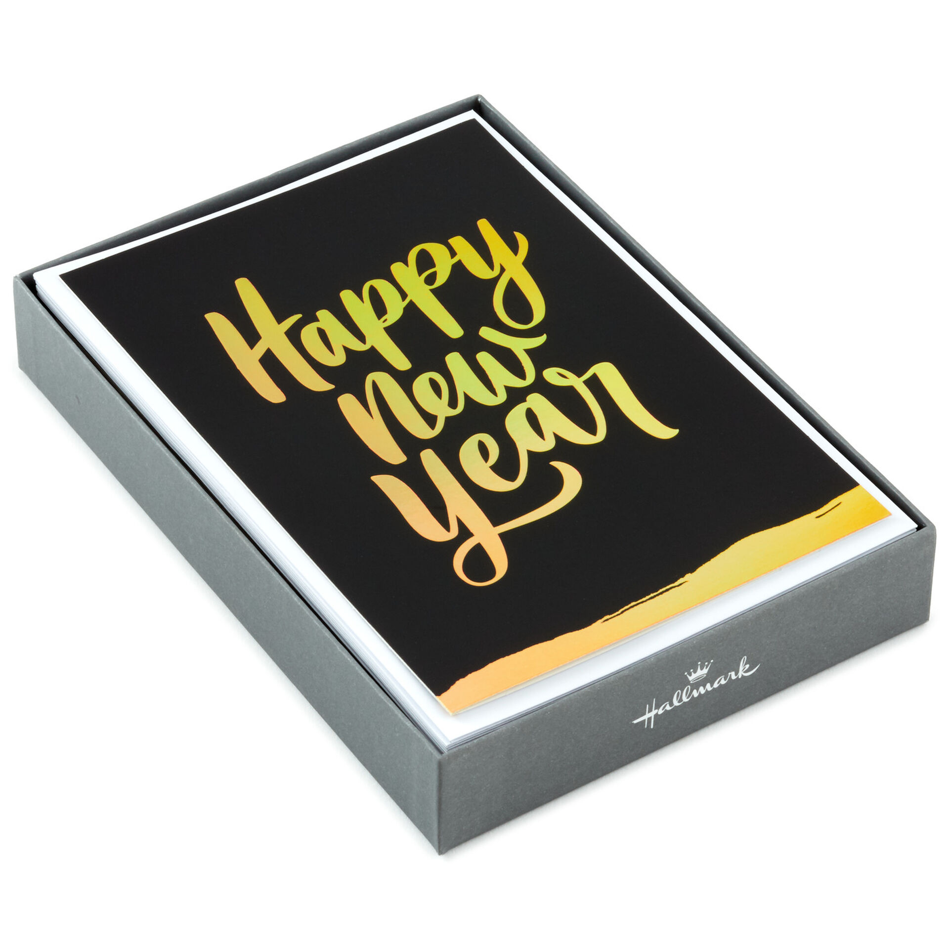 Happy New Year Holiday Cards, Box of 16 Boxed Cards Hallmark