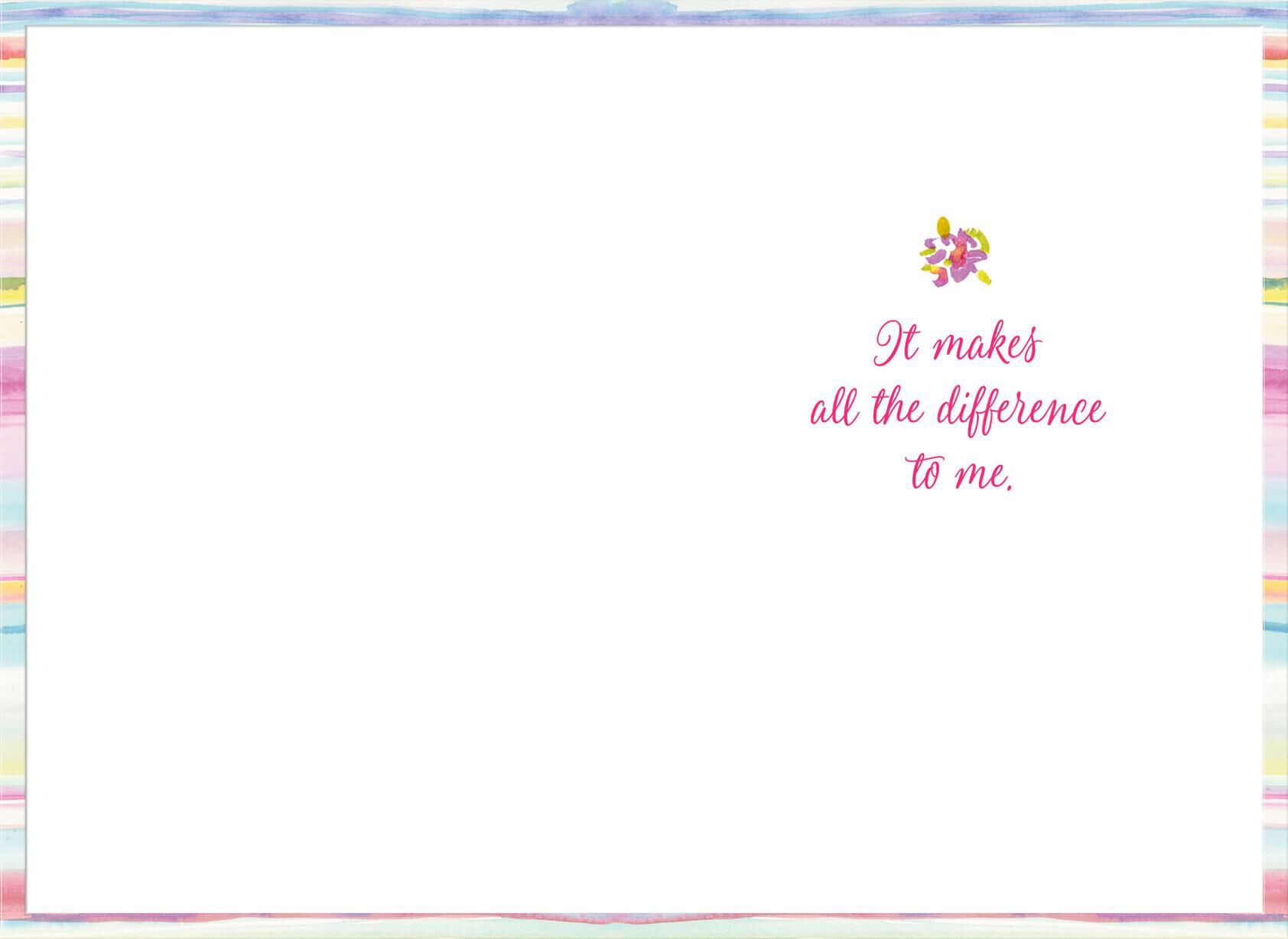 All the Difference Thank You Card