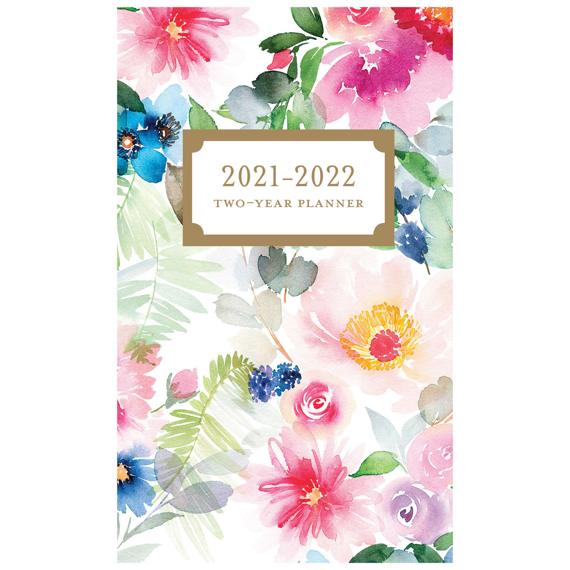 Happy Floral Monthly Calendar Planner, 20212022 Planners Hallmark