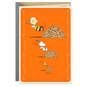 Peanuts® Charlie Brown Jumping in Leaves Thanksgiving Card, , large image number 1