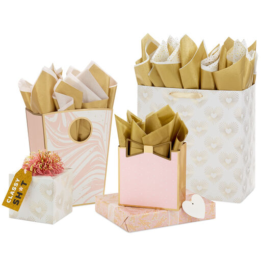 Sweetheart Chic Gift Wrap Collection, 