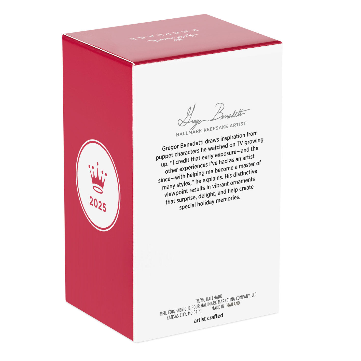 Groot and Cosmo Dog Keepsake Ornament packaging back image number 8