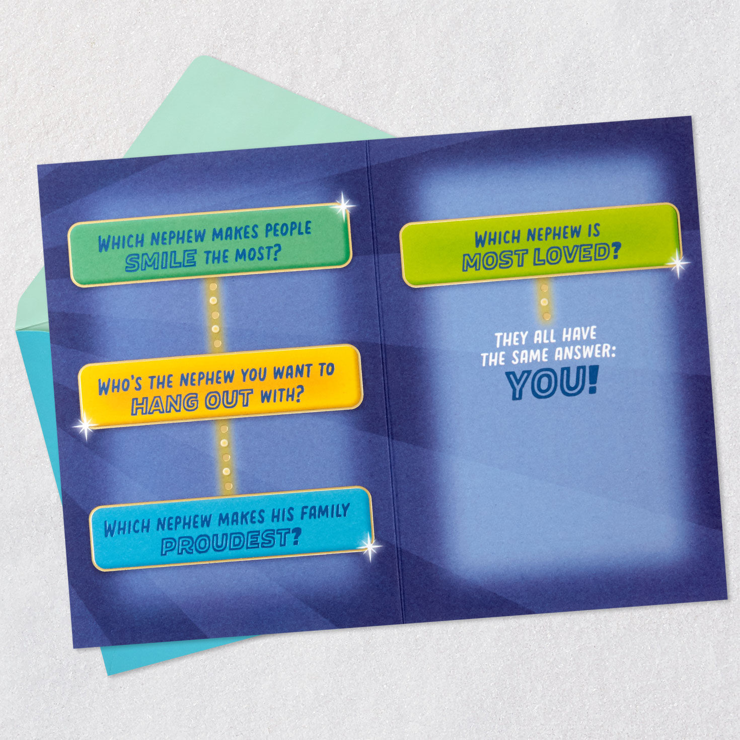 Nephew Trivia Birthday Card for only USD 4.59 | Hallmark