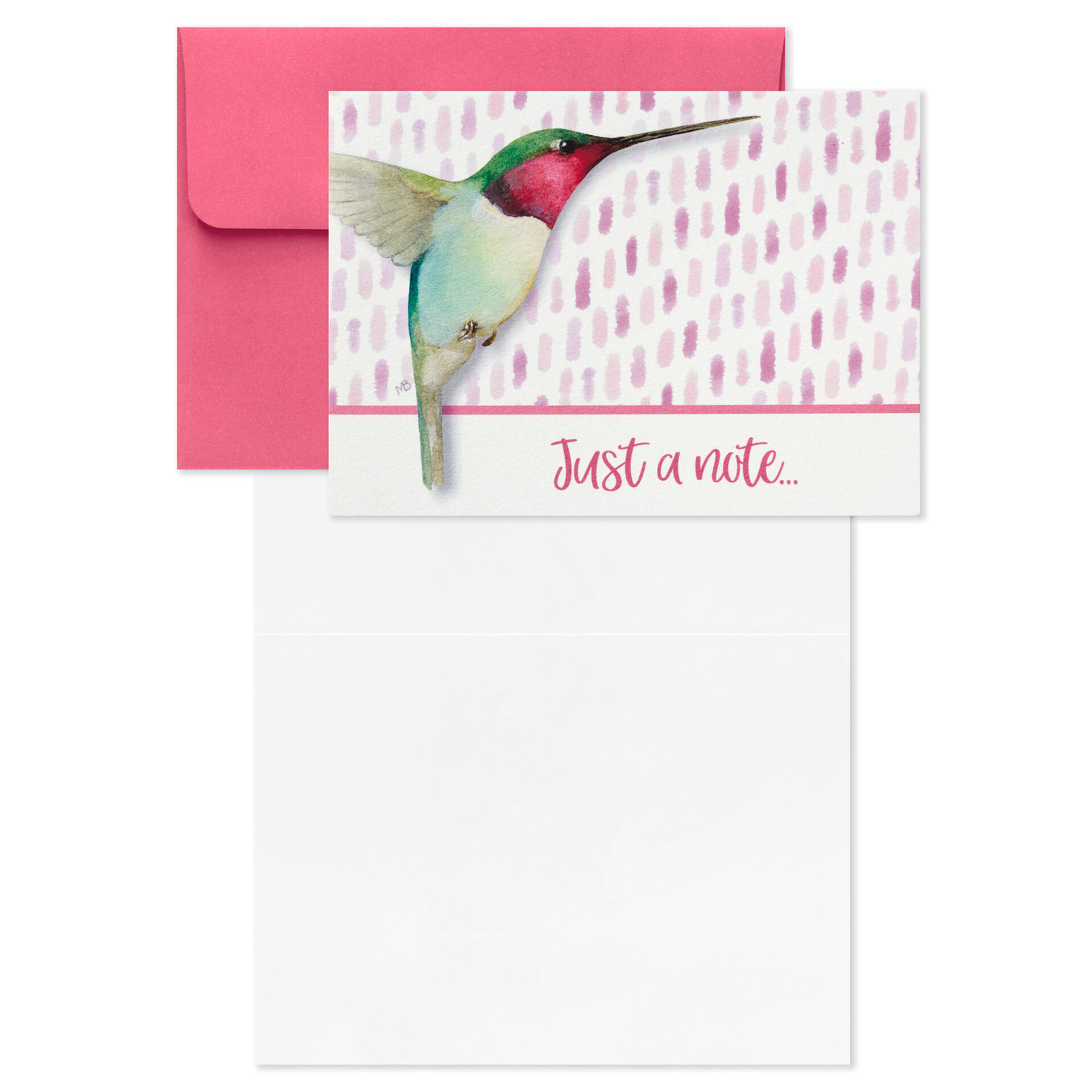 Marjolein Bastin Assorted Blank Nature Note Cards in Caddy, Pack of 24