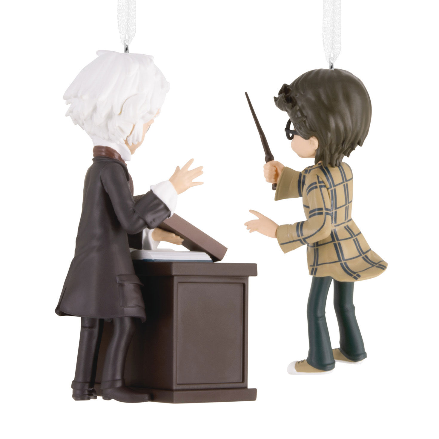 Harry Potter™ and Garrick Ollivander™ Hallmark Ornaments, Set of 2 for only USD 28.99 | Hallmark