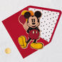 Mickey Mouse Wood Cut Birthday Card Card Front with Envelope and Gold Seal image number 5