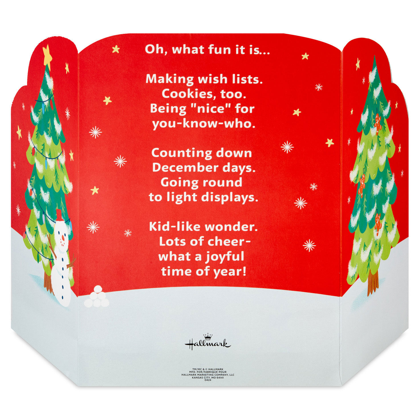 Gingerbread House Advent Calendar, , large image number 3