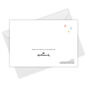 Personalized Color Waves Birthday Photo Card  image number 5