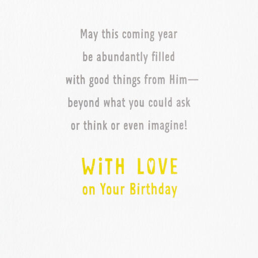 Faith, Character and Compassion Religious Birthday Card for Son, 