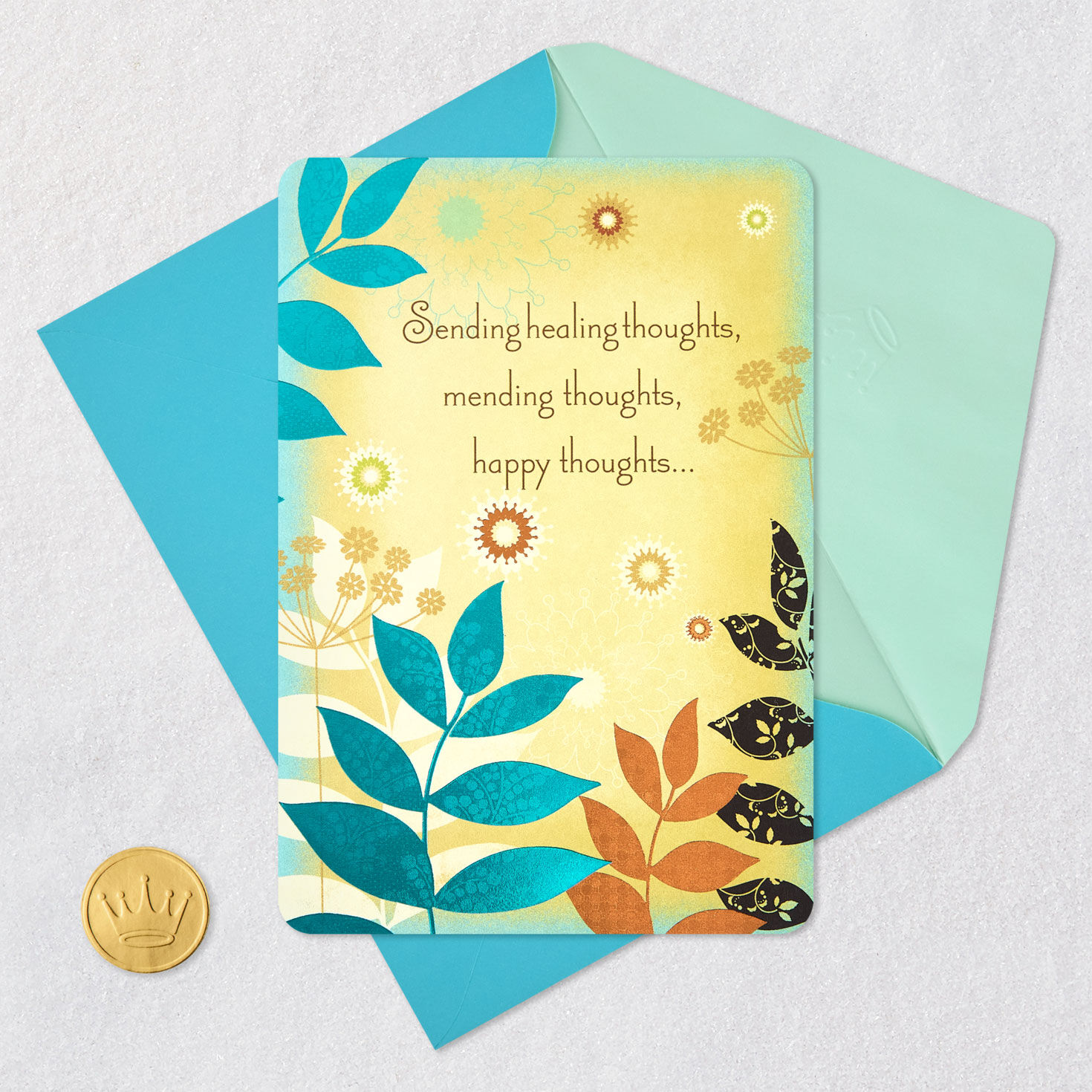 Sending Healing, Happy Thoughts Get Well Card for only USD 5.59 | Hallmark