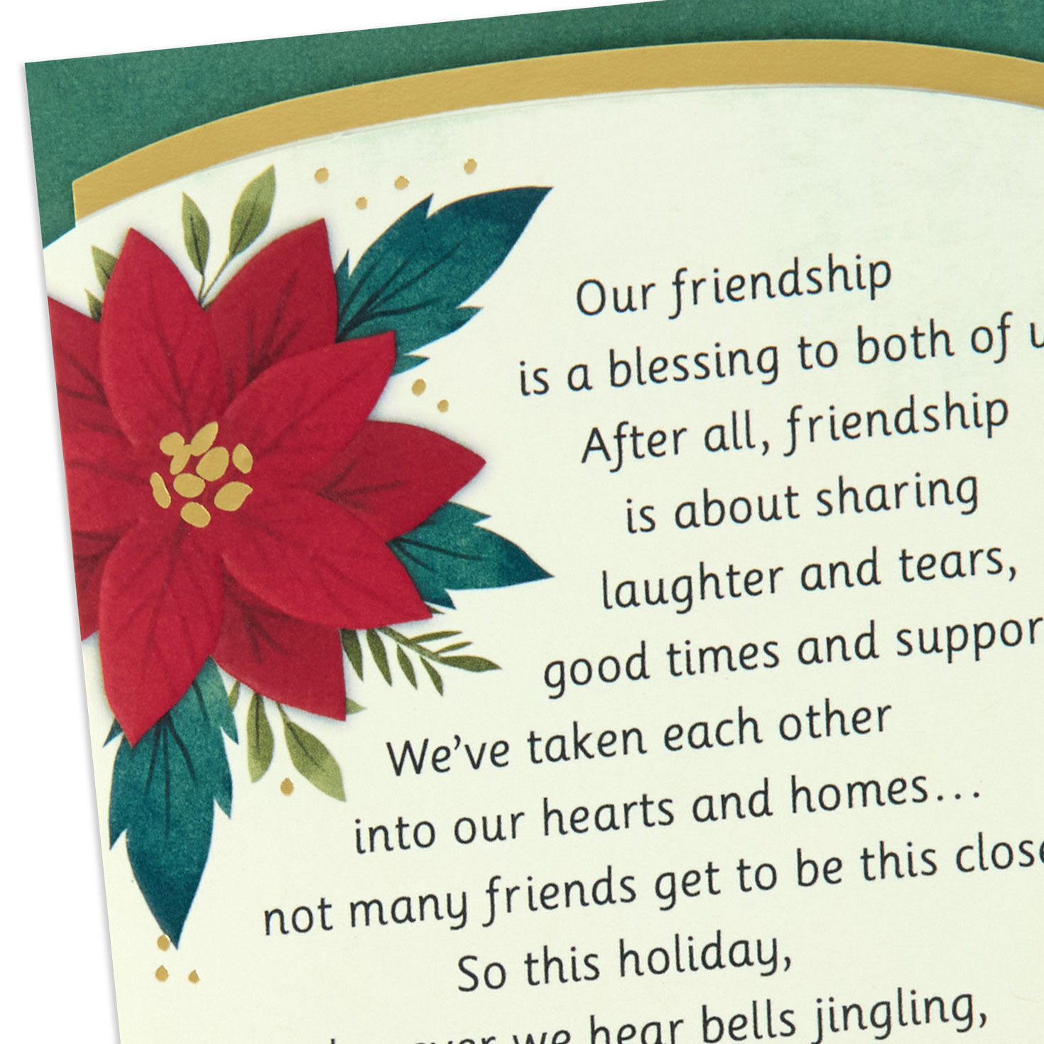 Our Friendship Is a Blessing Christmas Card for Friend for only USD 4.59 | Hallmark
