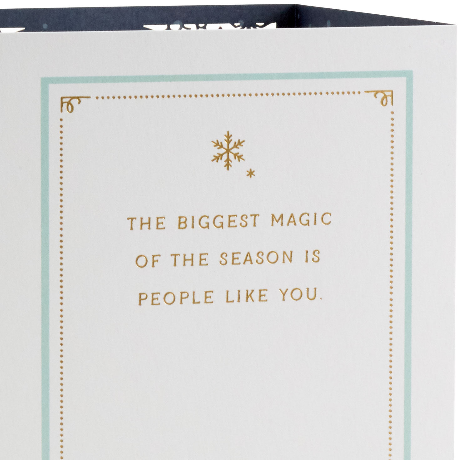 You Make the Season Magic Snowman 3D Pop-Up Christmas Card, , large image number 3