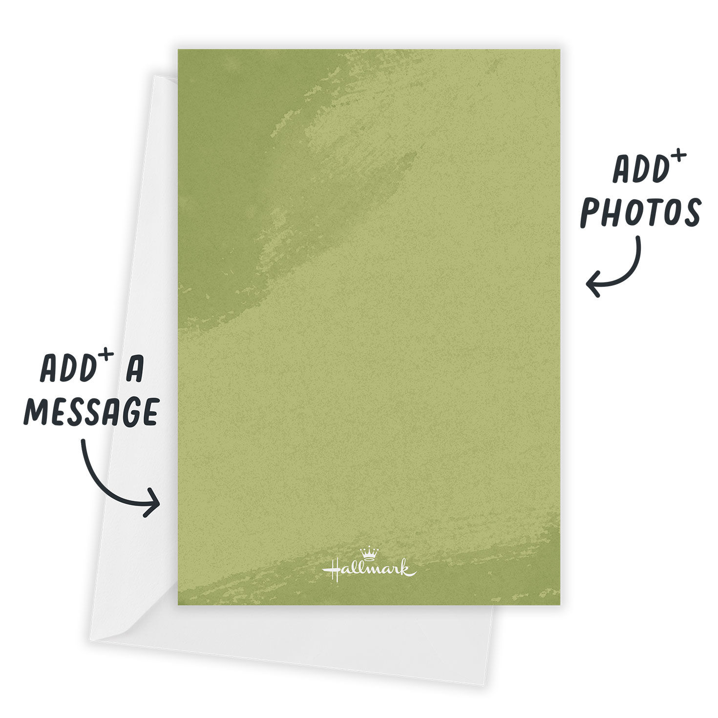 Gold Love on Black Personalized Wedding Invitation Card back with Envelope indicating personalization image number 3