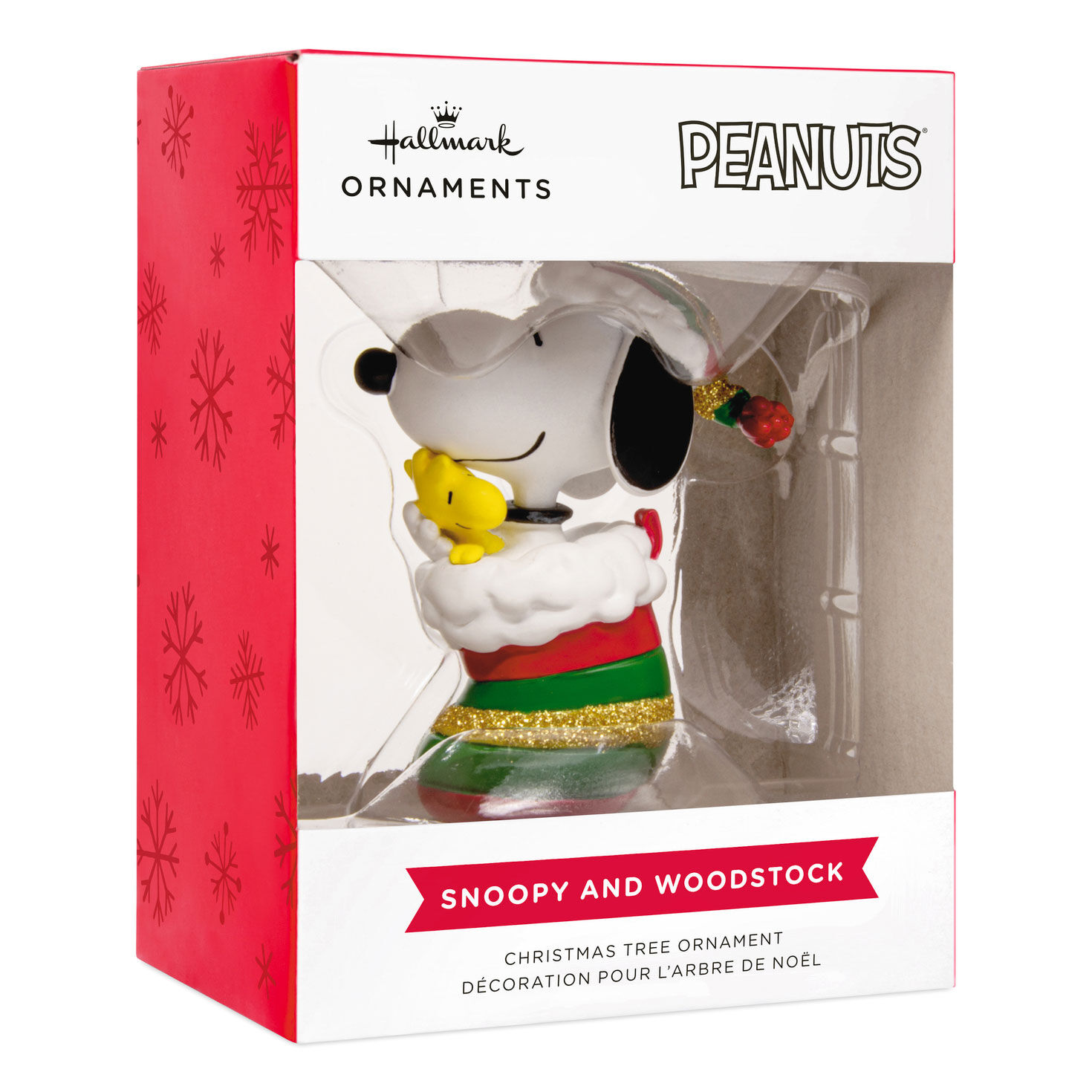 Peanuts® Snoopy and Woodstock in Stocking Hallmark Ornament for only USD 11.49 | Hallmark