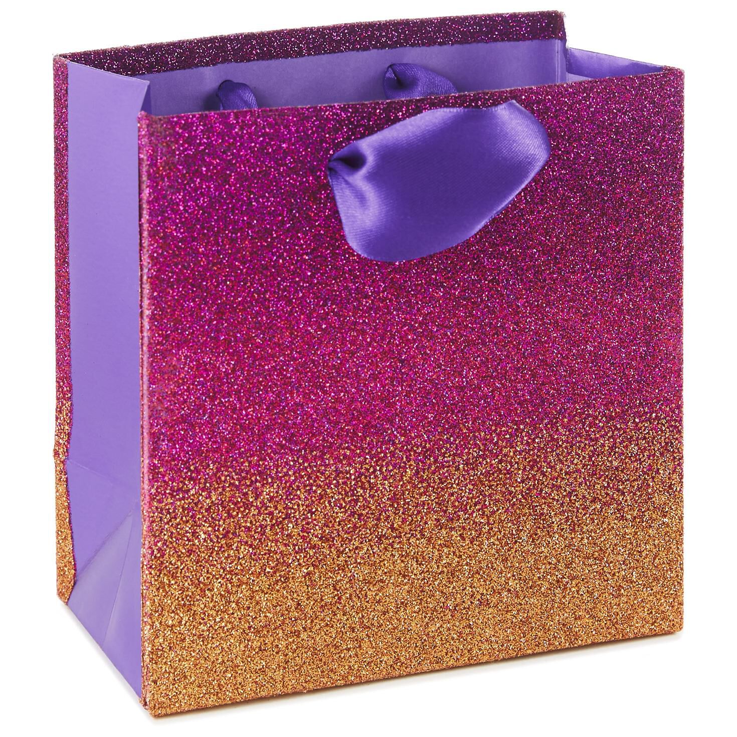 glitter gift bags