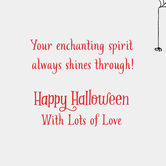 Your Enchanting Spirit Halloween Card for Granddaughter, , large image number 2