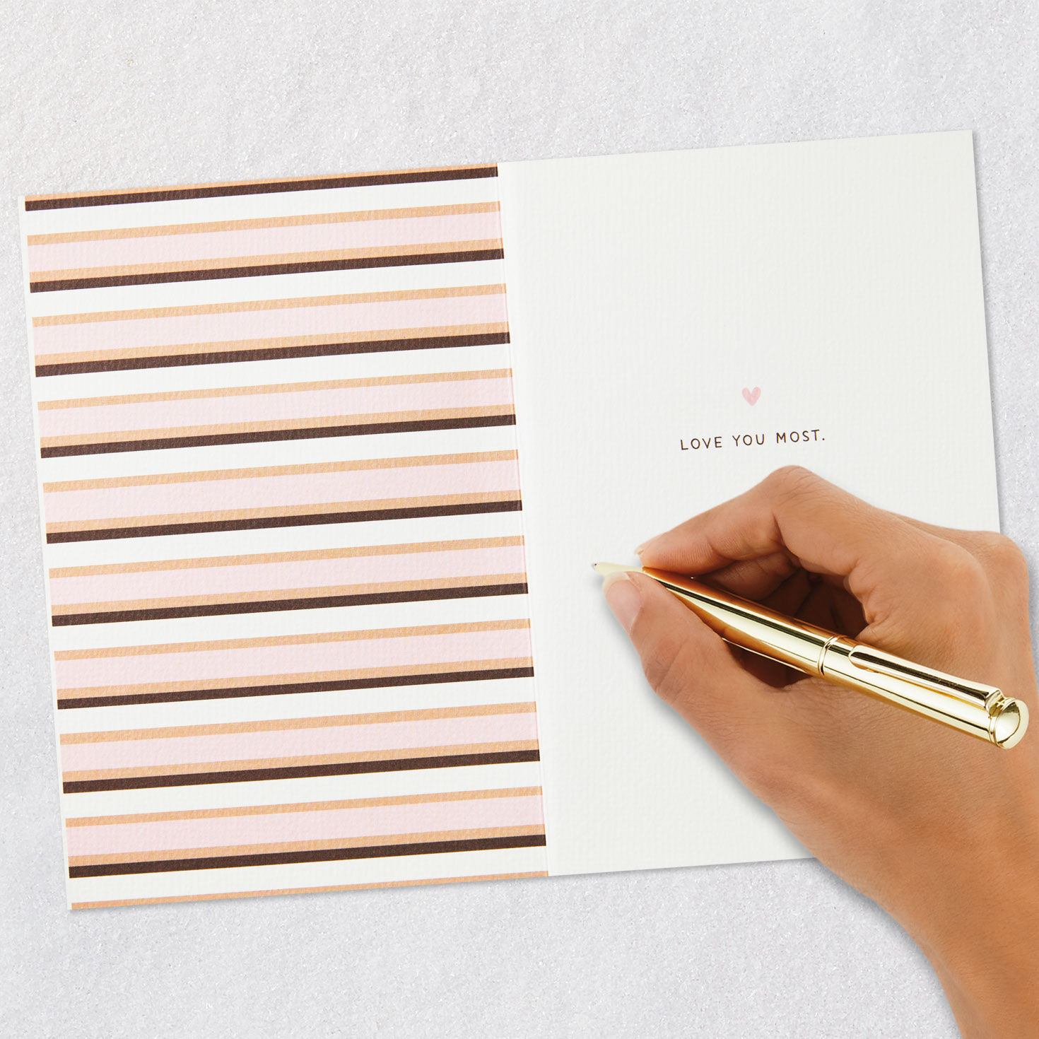 Smores Couple Love Card Valentine or Anniversary Signing card image number 6